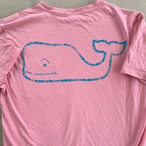 Vineyard vines Mens Xs t shirt Top vintage pocket T pink Whale Beach